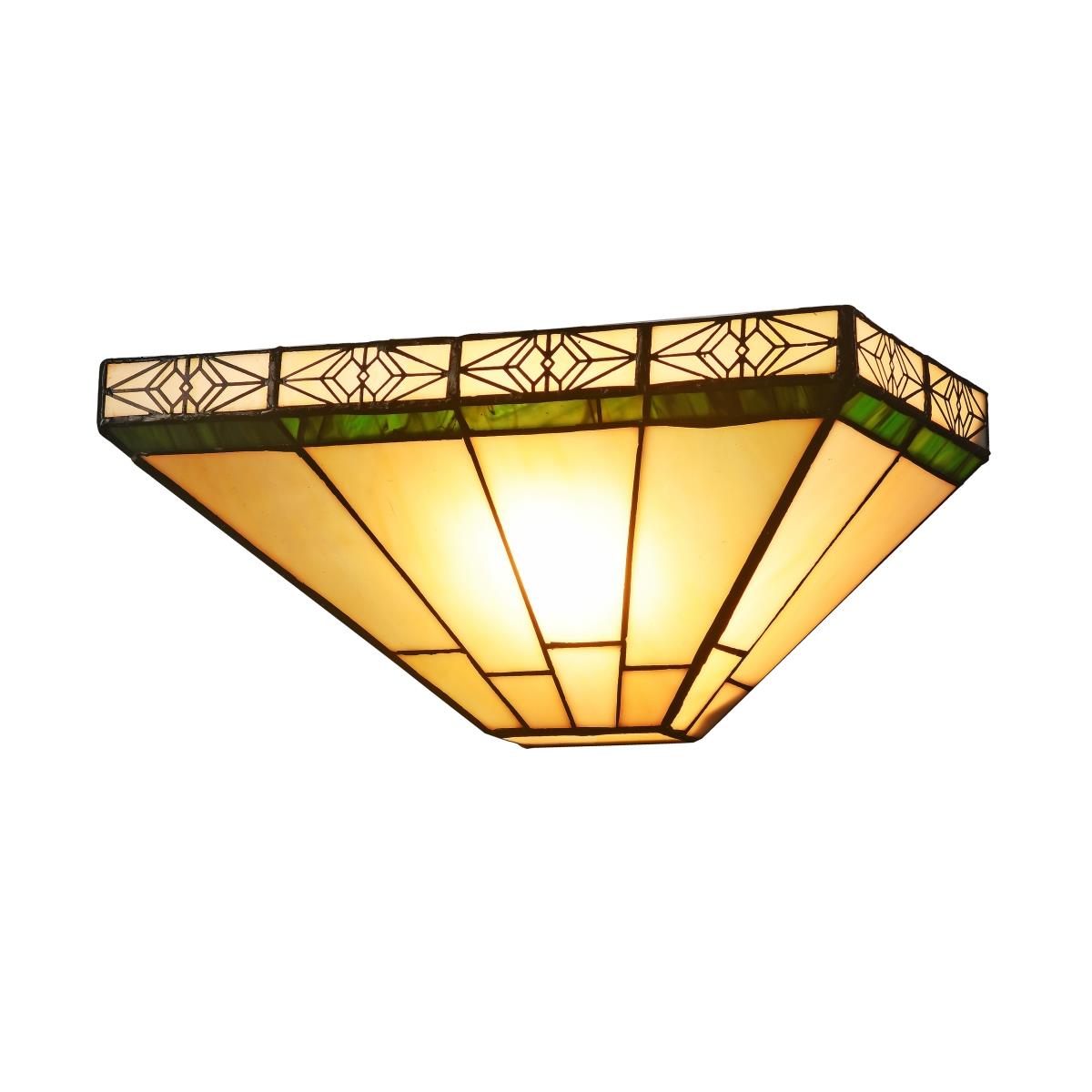 Ch3t318im12-ws1 Theros Tiffany-style 1 Light Mission Indoor Wall Sconce - 12 In.