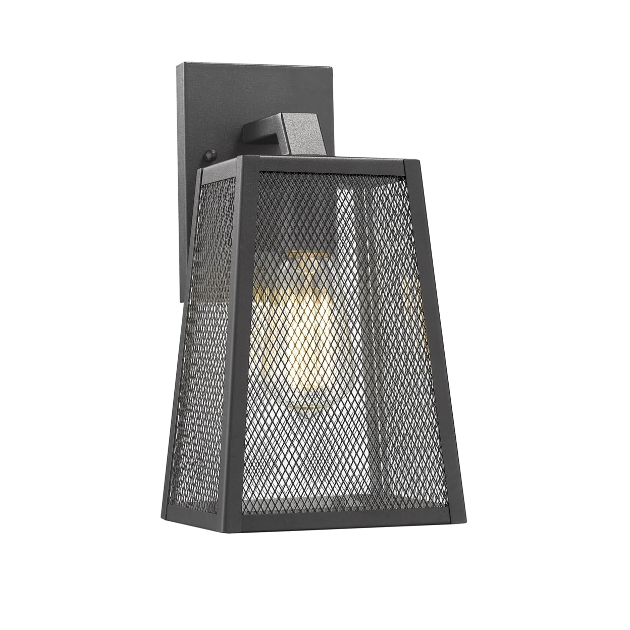 Ch2d286bk12-od1 Emerson Industrial 1 Light Textured Black Outdoor Wall Sconce - 12 In.