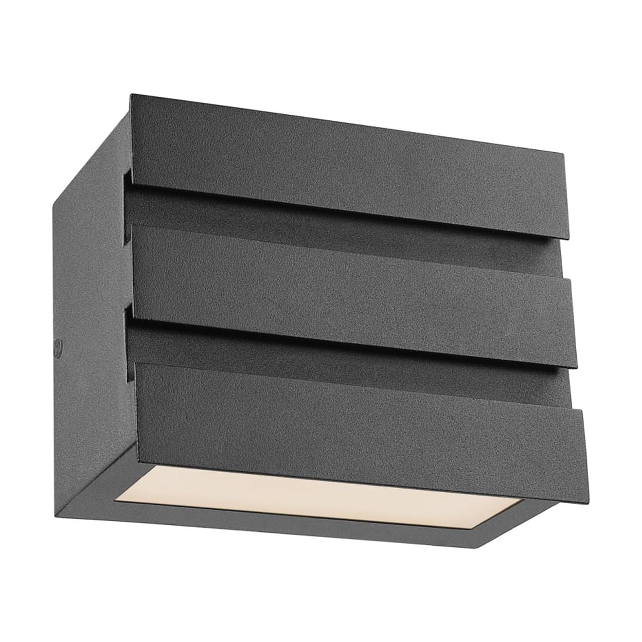 Ch2r903bk05-odl Beckett Contemporary Led Light Textured Black Outdoor Wall Sconce - 5 In.