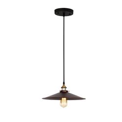 Ch6d817rb14-dp1 Coenburg Industrial 1 Light Oil Rubbed Bronze Ceiling Pendant - 14 In.