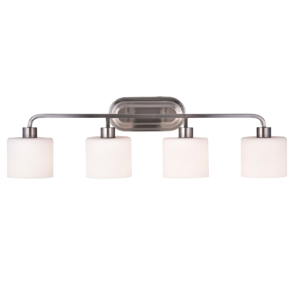 Ch21061bn34-bl4 34 In. Wide Leia Transitional 4 Light Brushed Nickel Bath Vanity Light