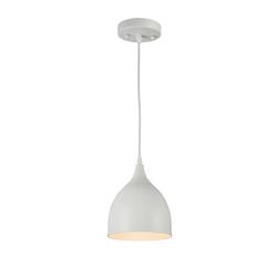 Ch58070wh07-dp1 7 In. Wide Walter Industrial Style 1 Light Matt White Ceiling Pendant