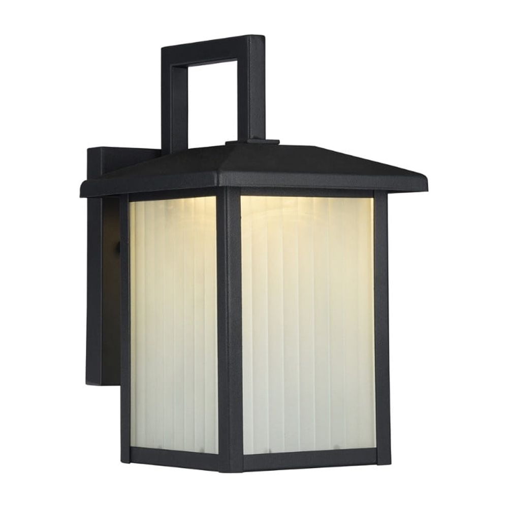 Ch22l69bk11-od1 11 In. Tall Ryston Transitional Led Textured Black Outdoor Wall Sconce