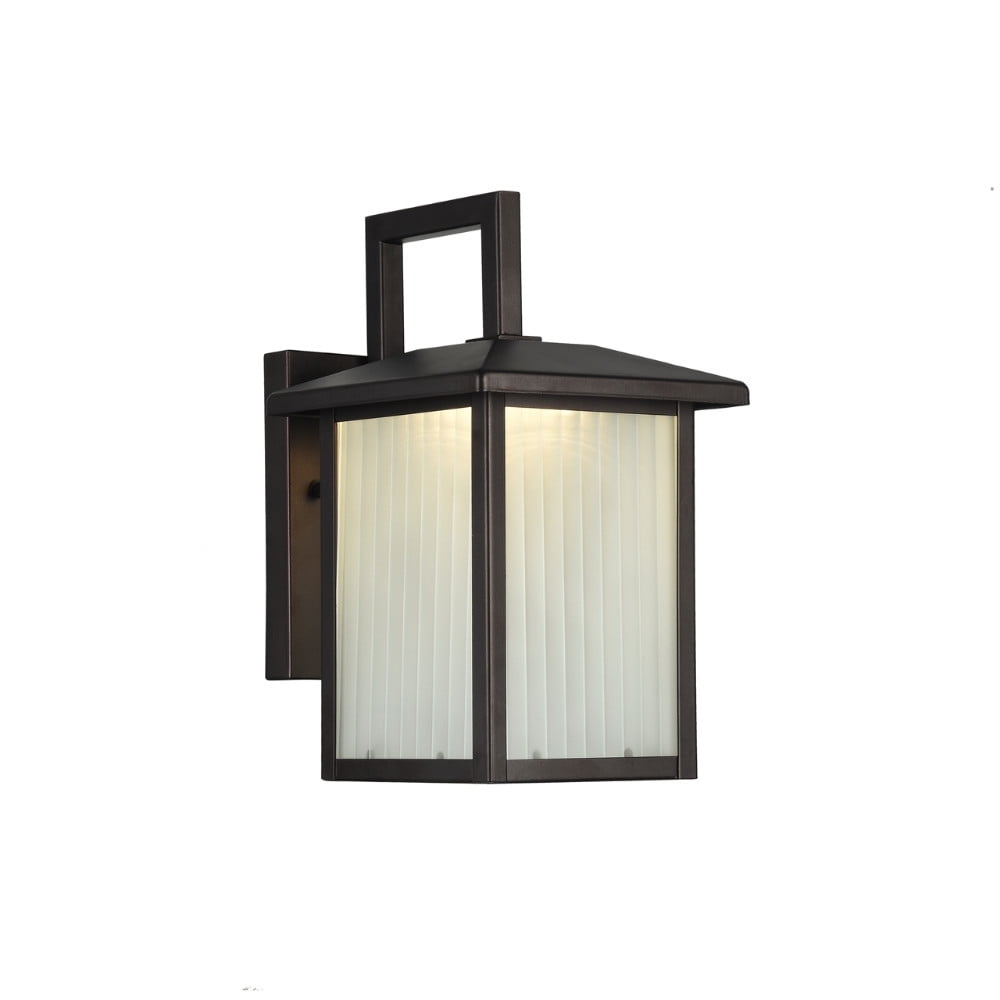 Ch22l69rb11-od1 11 In. Tall Ryston Transitional Led Rubbed Bronze Outdoor Wall Sconce