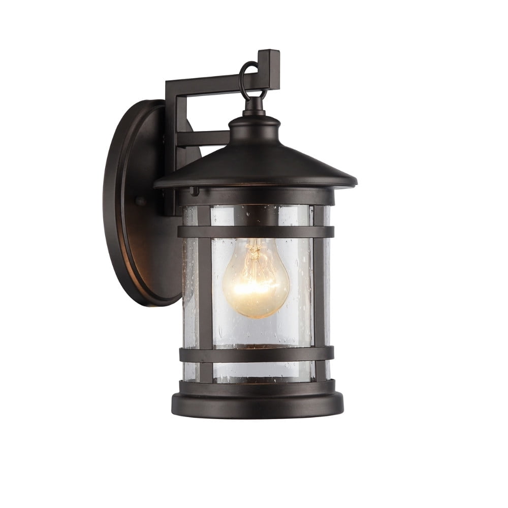 Ch22070rb11-od1 11 In. Tall Abbington Transitional 1 Light Rubbed Bronze Outdoor Wall Sconce