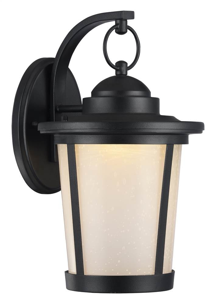 Ch22l67bk13-od1 13 In. Tall Abbington Transitional Led Textured Black Outdoor Wall Sconce