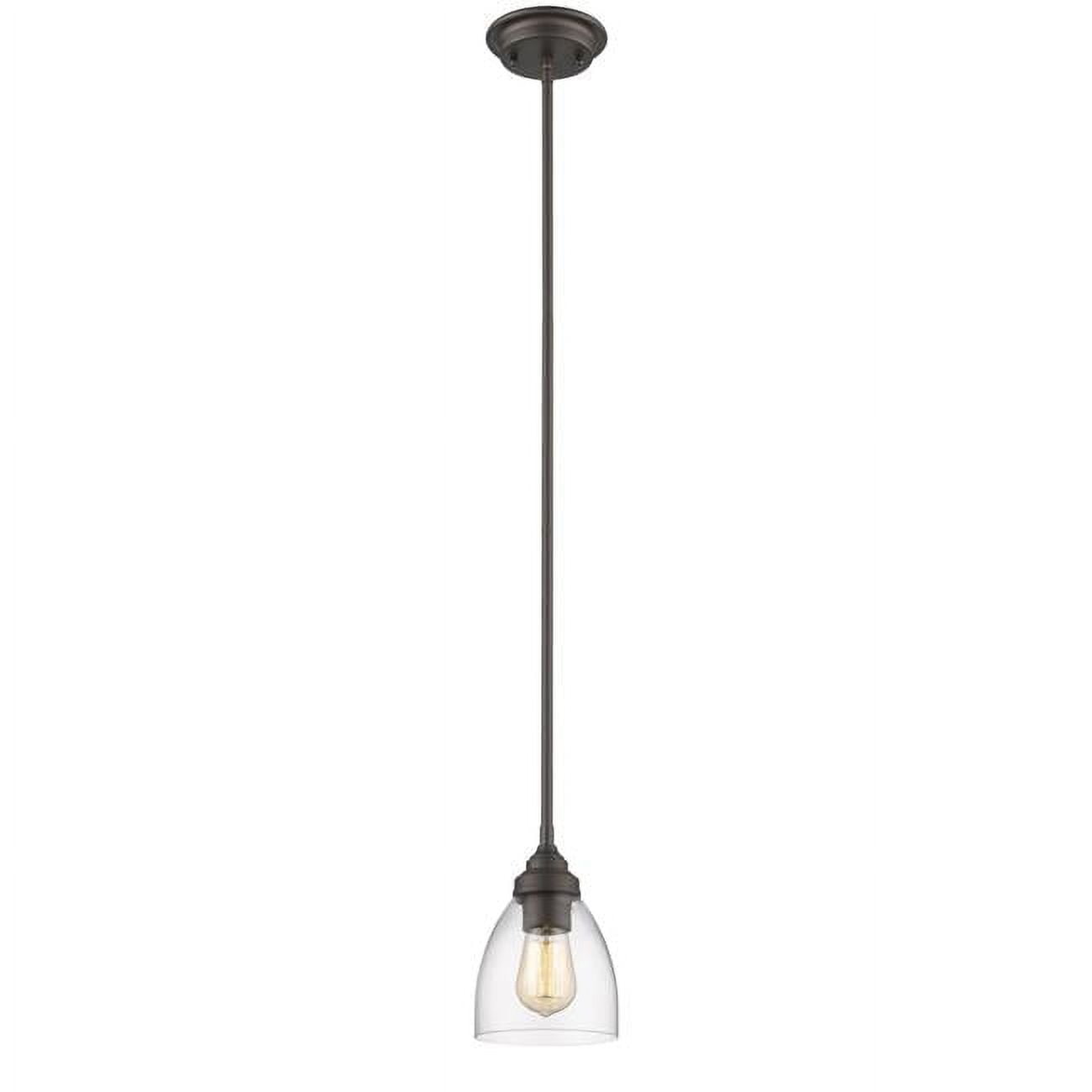 Ch2s004rb06-dp1 6 In. Wide Elissa Transitional 1 Light Rubbed Bronze Ceiling Mini Pendant