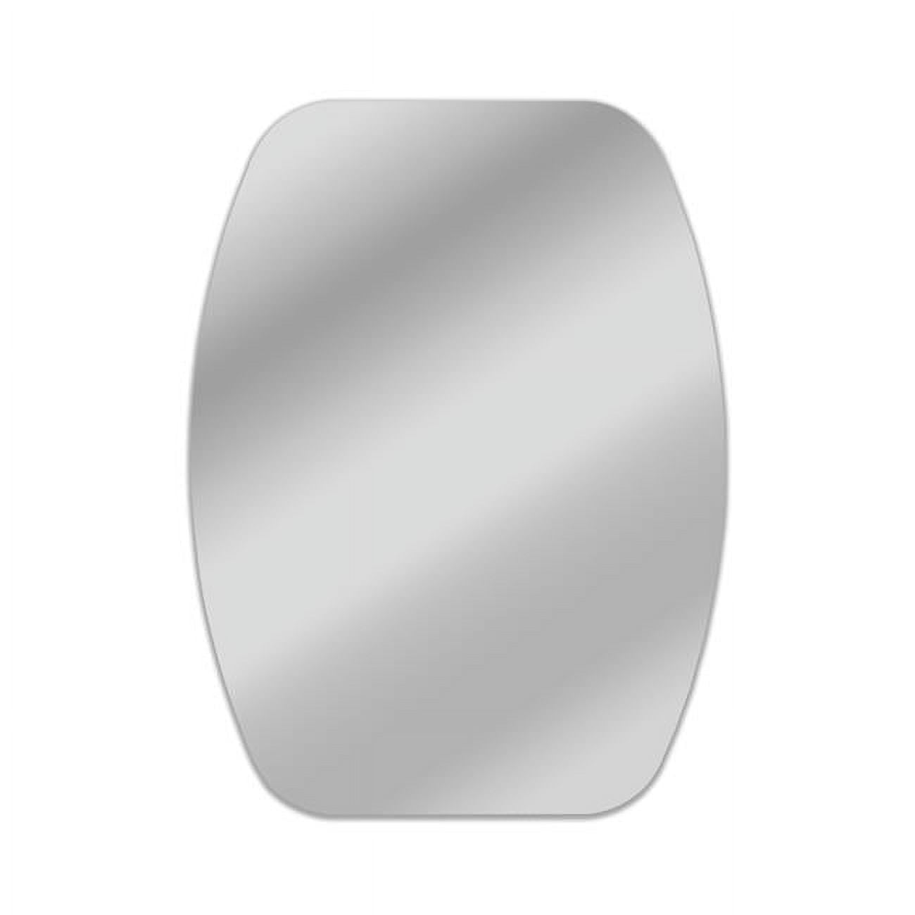 24 in. Reflection Horizontal Hanging Novelty Shaped Frameless Wall Mirror