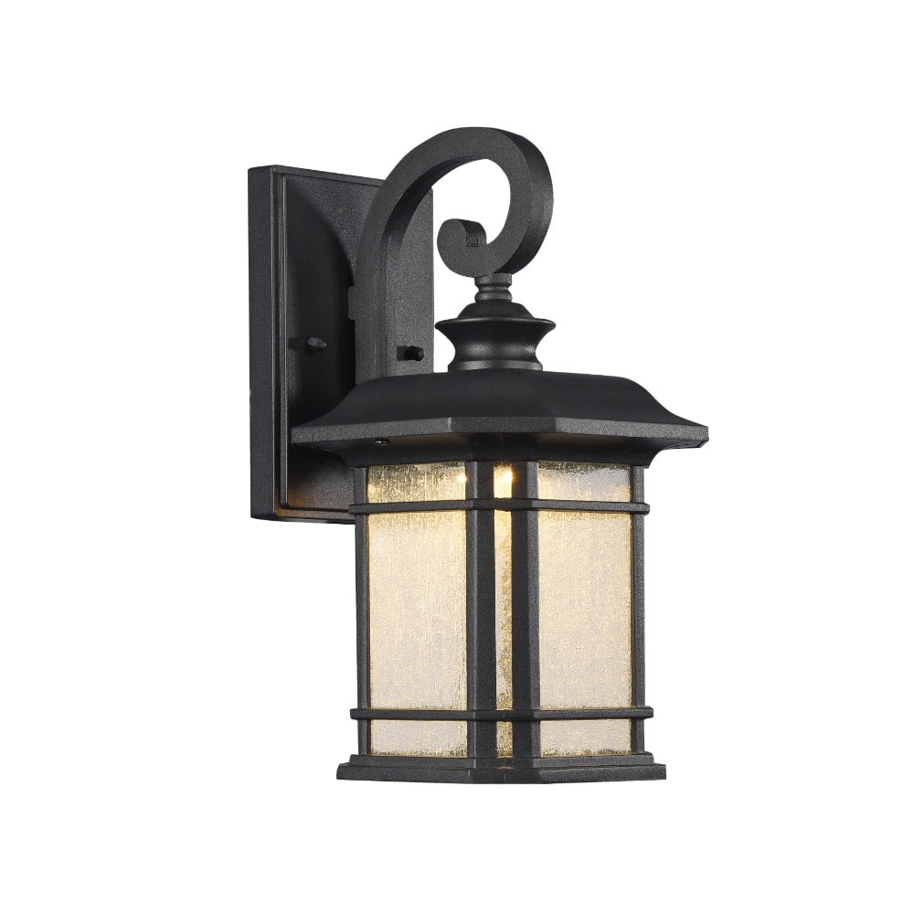 Ch22l21bk13-od1 13 In. Lighting Franklin Transitional Led Textured Black Outdoor Wall Sconce - Textured Black