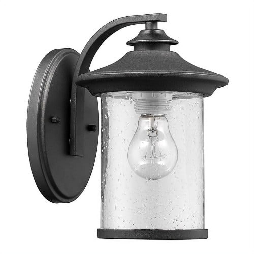 Ch22050bk10-od1 10 In. Lighting Liam Transitional 1 Light Black Outdoor Wall Sconce - Textured Black