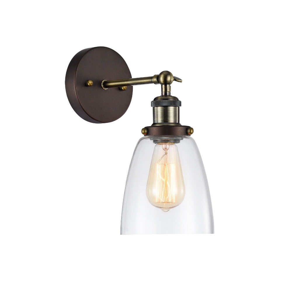 CH57052RB06-WS1 6 in. Lighting Ironclad Industrial-Style 1 Light Wall Sconce - Oil Rubbed Bronze