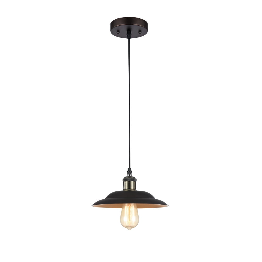Ch50067rb10-dp1 10 In. Shade Lighting Karl Industrial-style 1 Light Rubbed Bronze Ceiling Mini Pendant - Oil Rubbed Bronze