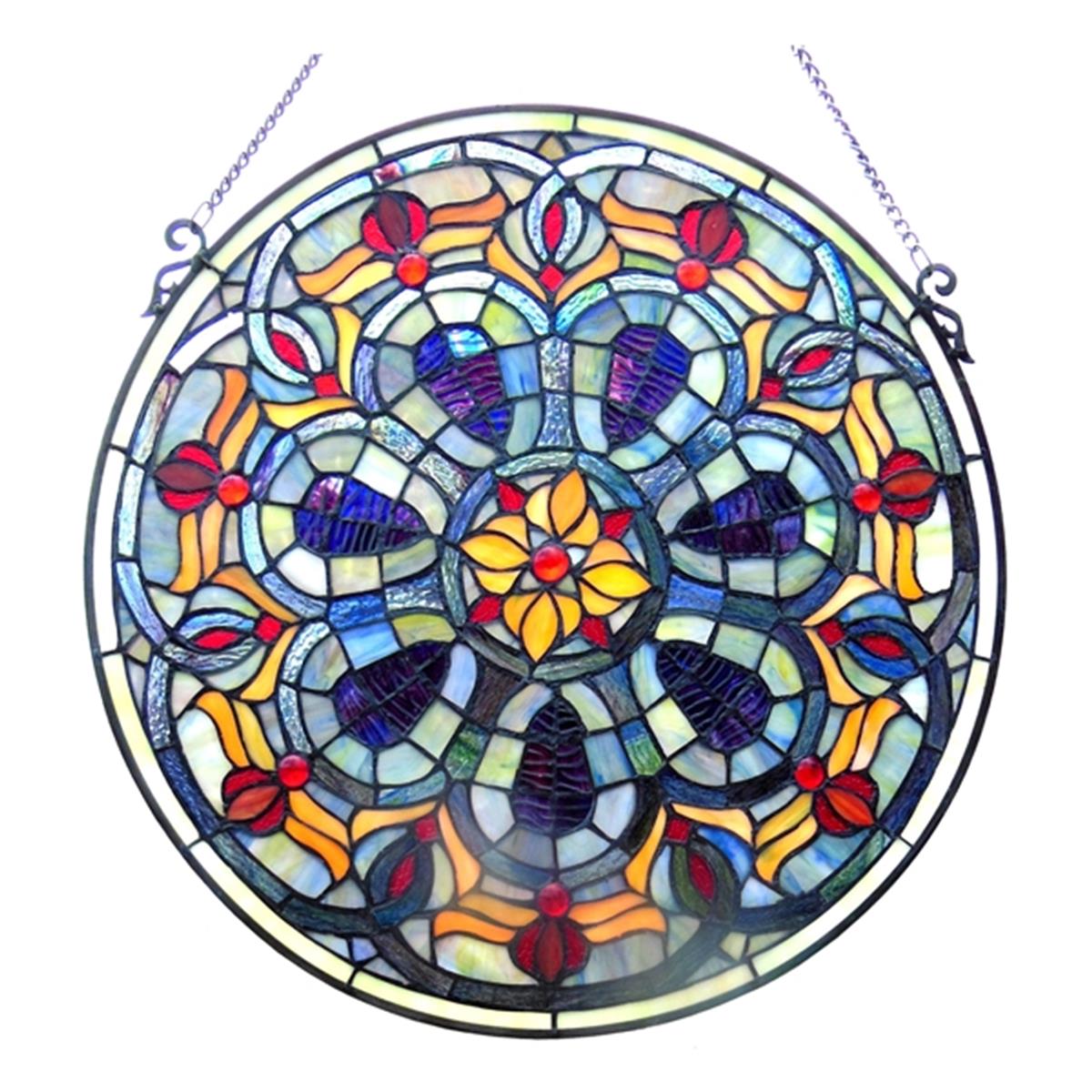 UPC 837654456170 product image for CH1P688PV20-GPN 20 in. Lighting Tiffany Glass Victorian Window Panel | upcitemdb.com