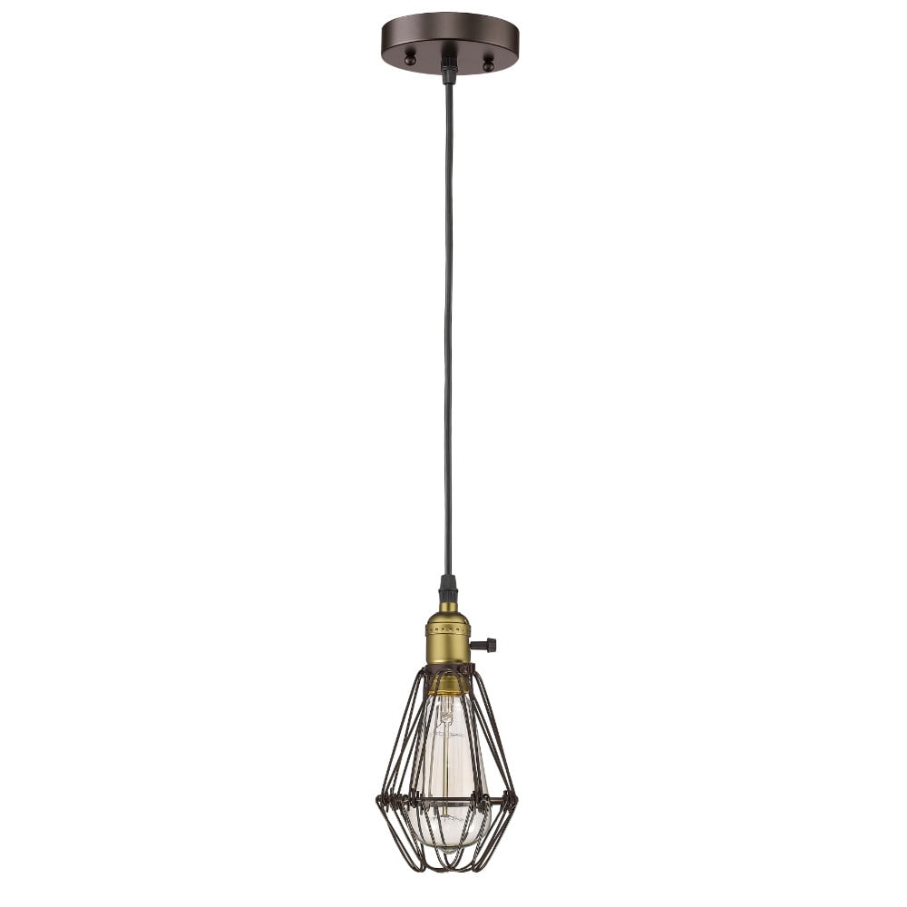 Ch58042rb08-dp1 8 In. Shade Lighting Ironclad Industrial-style 1 Light Rubbed Bronze Ceiling Mini Pendant - Oil Rubbed Bronze