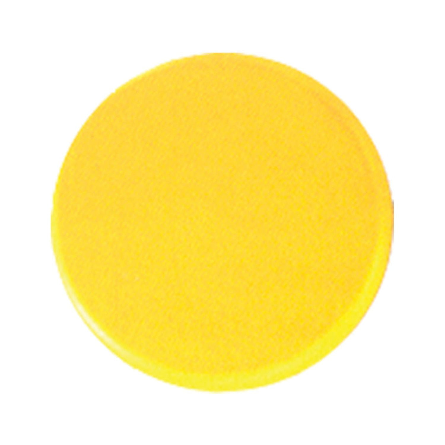 Rounded Edge Foam Disc, Yellow