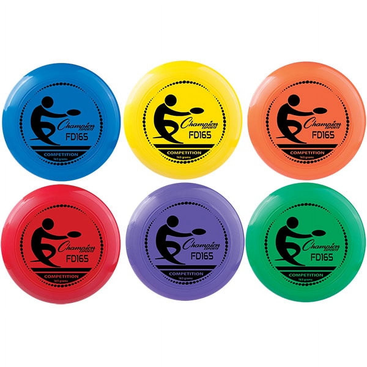 Fd165 165 G Competition Plastic Discs, Multicolor