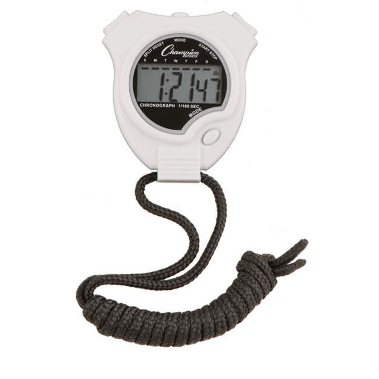 910wh Stop Watch, White