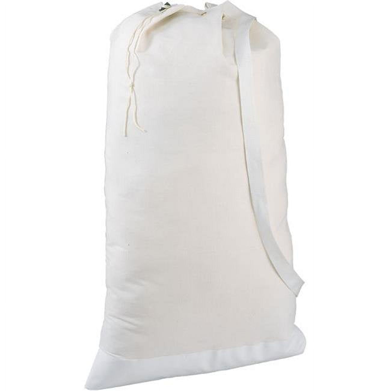 12 Oz Canvas Duffle Bag, White