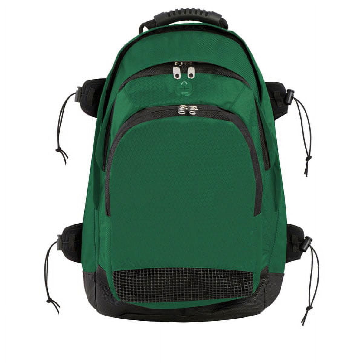 Bp802dgn 13 X 20 X 10 In. Deluxe All Purpose Backpack, Dark Green