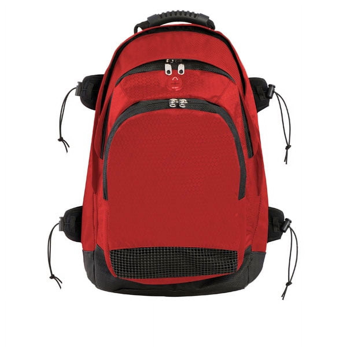 Bp802rd 13 X 20 X 10 In. Deluxe All Purpose Backpack, Red