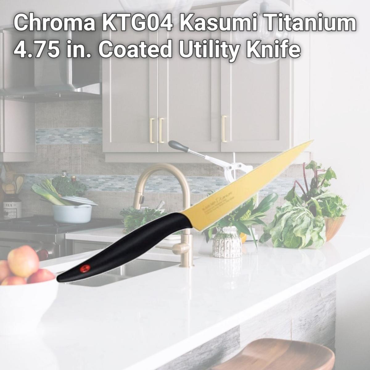 Picture of Chroma KTG04 Kasumi Titanium 4.75 in. Coated Utility Knife