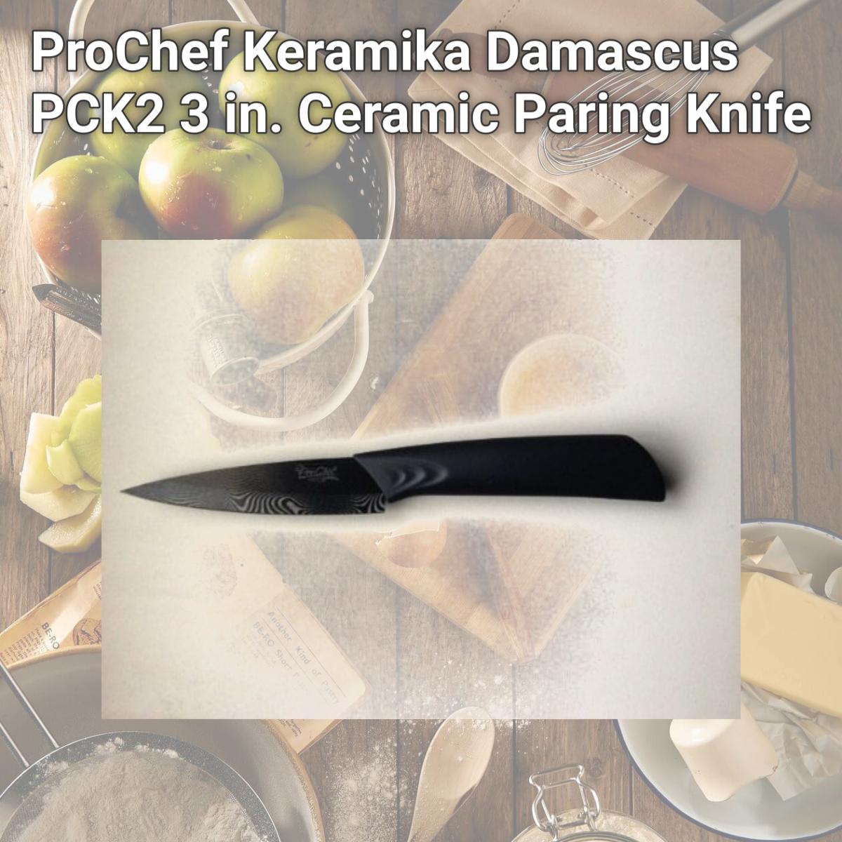 Picture of ProChef Keramika Damascus PCK2 3 in. Ceramic Paring Knife