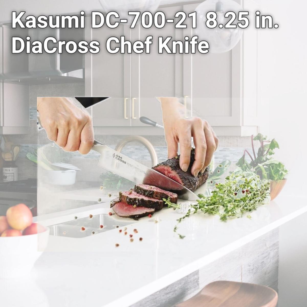 Picture of Kasumi DC-700-21 8.25 in. DiaCross Chef Knife