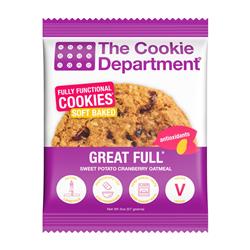 UPC 853245002274 product image for GFC Great Full vegan sweet potato cranberry oatmeal cookie, 10 pack | upcitemdb.com