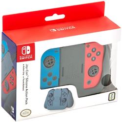 663293109463 Nintendo Switch Joy Con Silicone Action Pack, Gray
