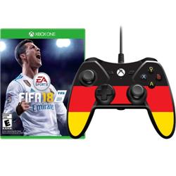 Cokem International 696055186433 Fifa 18 Plus Controller Plus Team Germany Controller Skin Bundle For Xbox One Game