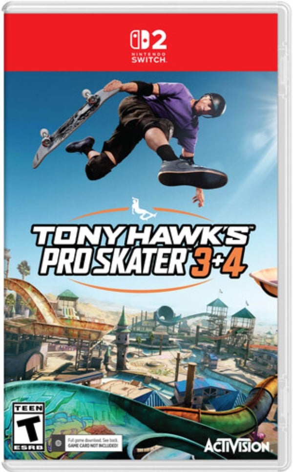 196388600496 Tony Hawks Pro Skater 3 Plus 4 - Nintendo Switch 2 Video Games