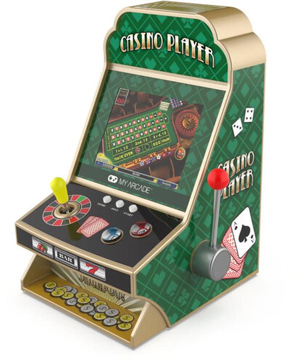 My Arcade 845620039456 DGUN-3945 Casino Player Portable Arcade Gaming System