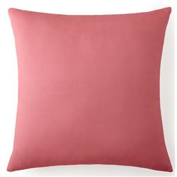 Birds In Bliss Euro Sham - Solid Pink