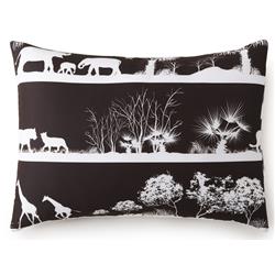 African Safari Pillow Sham - King Size