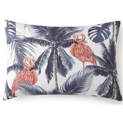 Cc-fp-ps-st Flamingo Palms Pillow Sham - Standard & Queen Size
