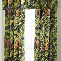 Cc-fo-tv-st Flower Of Paradise Tailored Valance