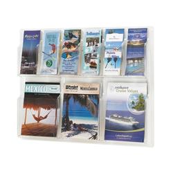 5605cl Reveal Literature Display - Clear