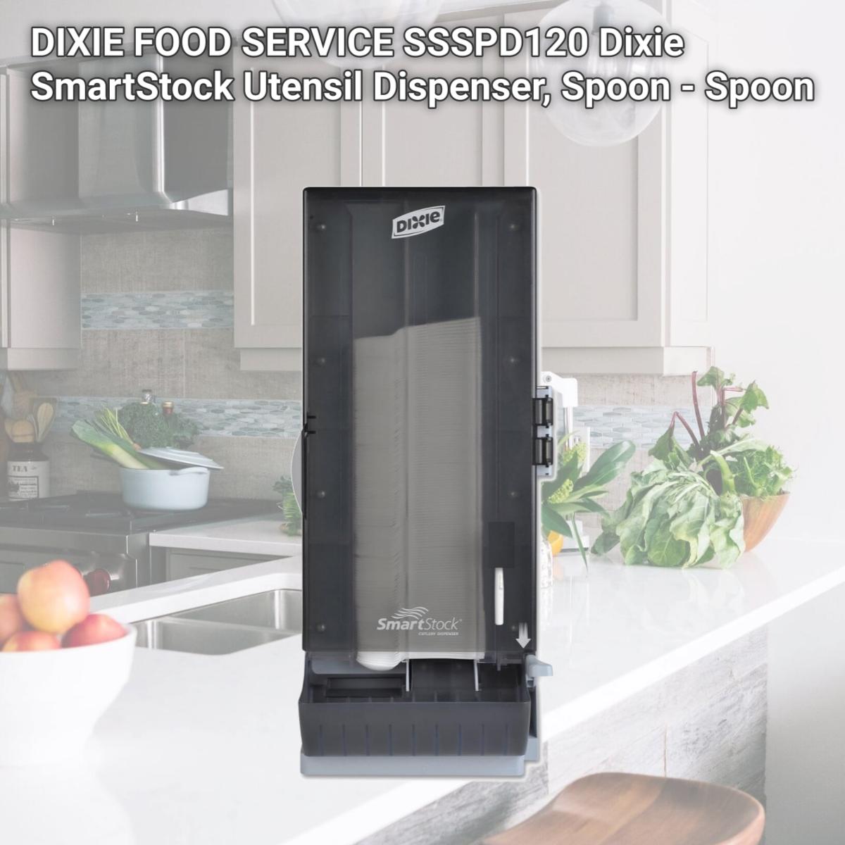 Picture of DIXIE FOOD SERVICE SSSPD120 Dixie SmartStock Utensil Dispenser, Spoon - Spoon