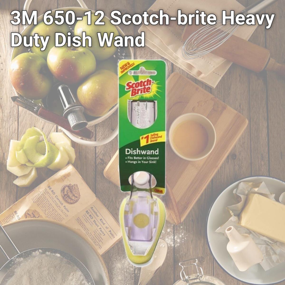 Picture of 3M 650-12 Scotch-brite Heavy Duty Dish Wand