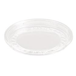 Lg8r-0090 Round Recessed Lid For Bare Eco-forward Rpete Deli Containers, Clear - 4.7 Dia. X 0.5 H In.