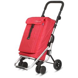 24910dch-209 25.2 In. Go Up Shopping Trolley, Red