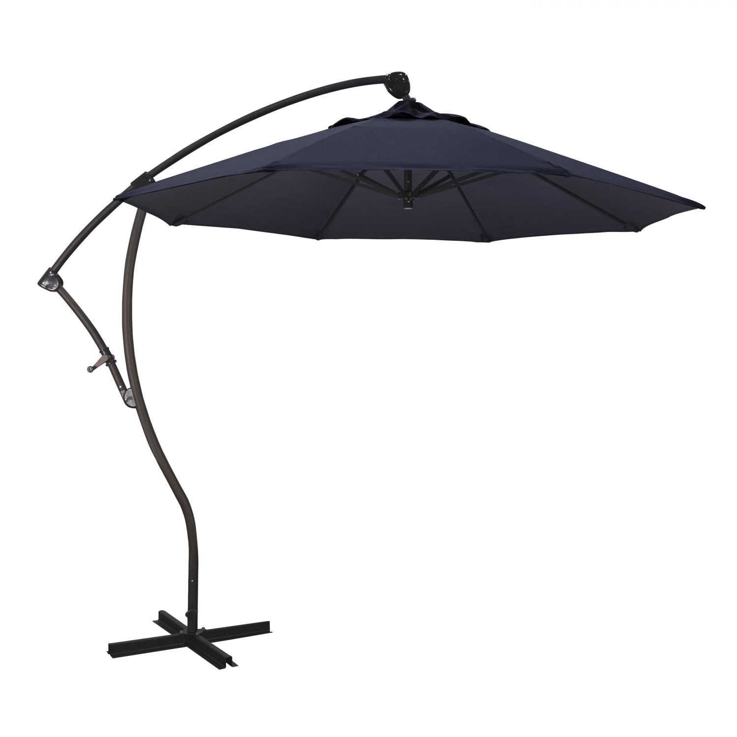 Californiaumbrella Ba908117-f09 Cantilever Umbrella, Navy Blue - 9 Ft. X 8 Ribs