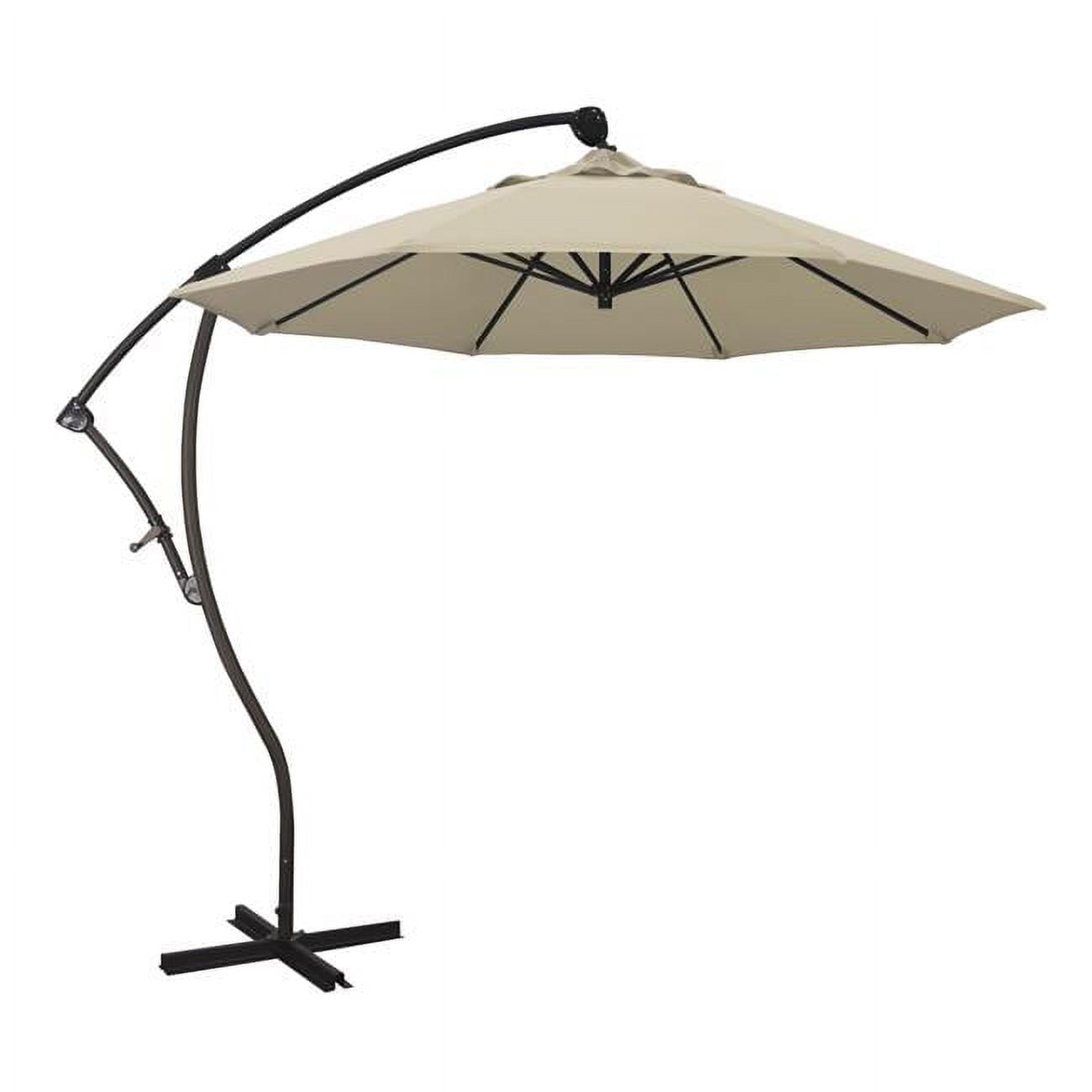Ba908117-sa22 Bayside Bronze Market Umbrella, Beige - 9 Ft. X 8 Ribs