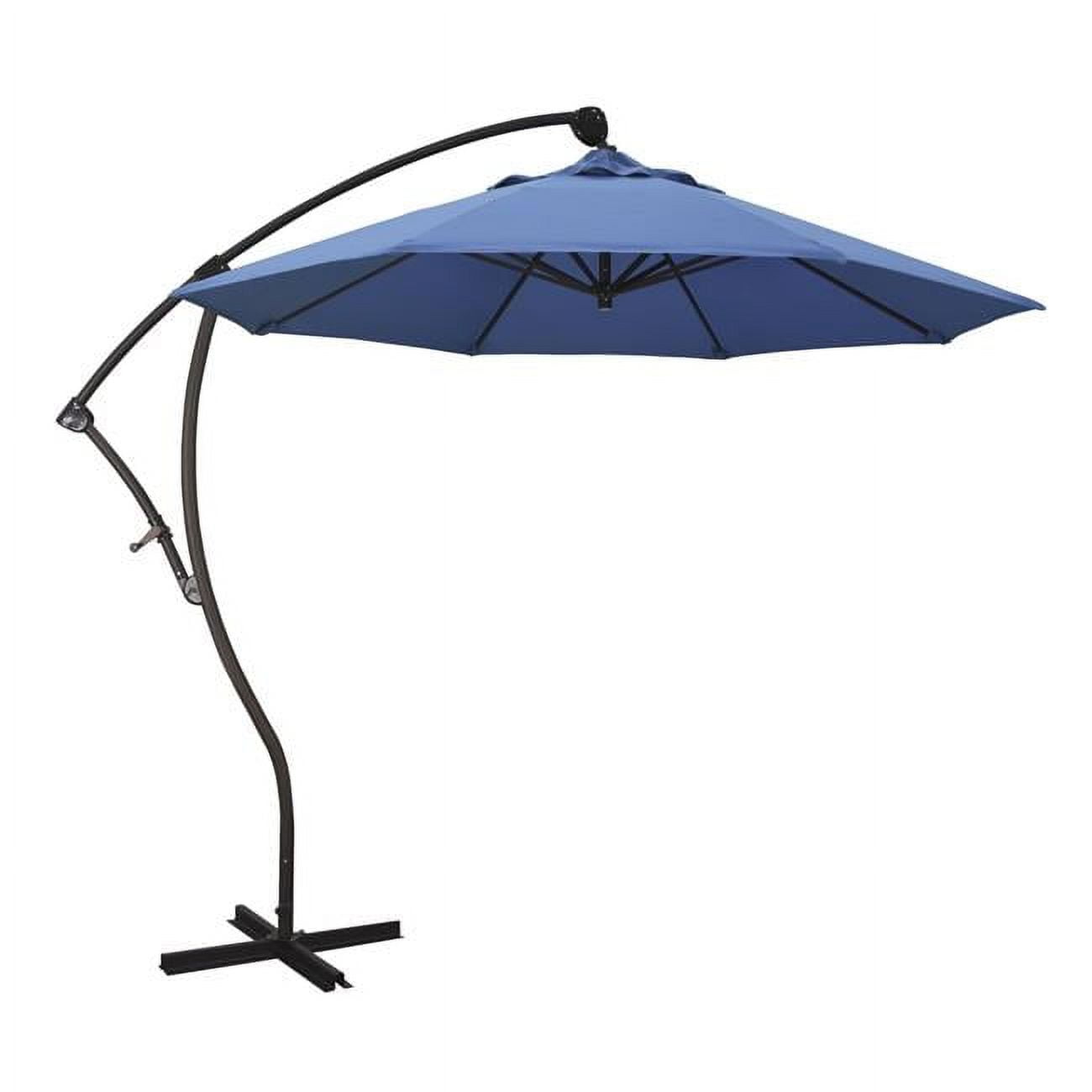 Ba908117-sa26 Bayside Bronze Market Umbrella, Capri - 9 Ft. X 8 Ribs