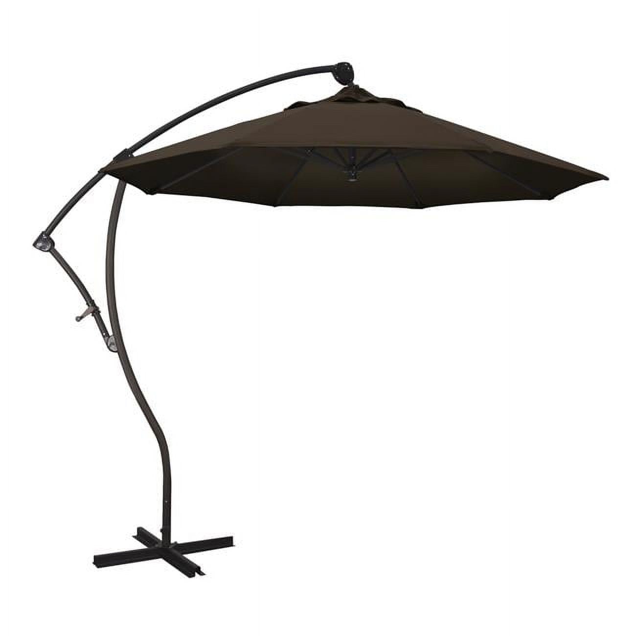 Ba908117-sa32 Bayside Bronze Market Umbrella, Mocha - 9 Ft. X 8 Ribs