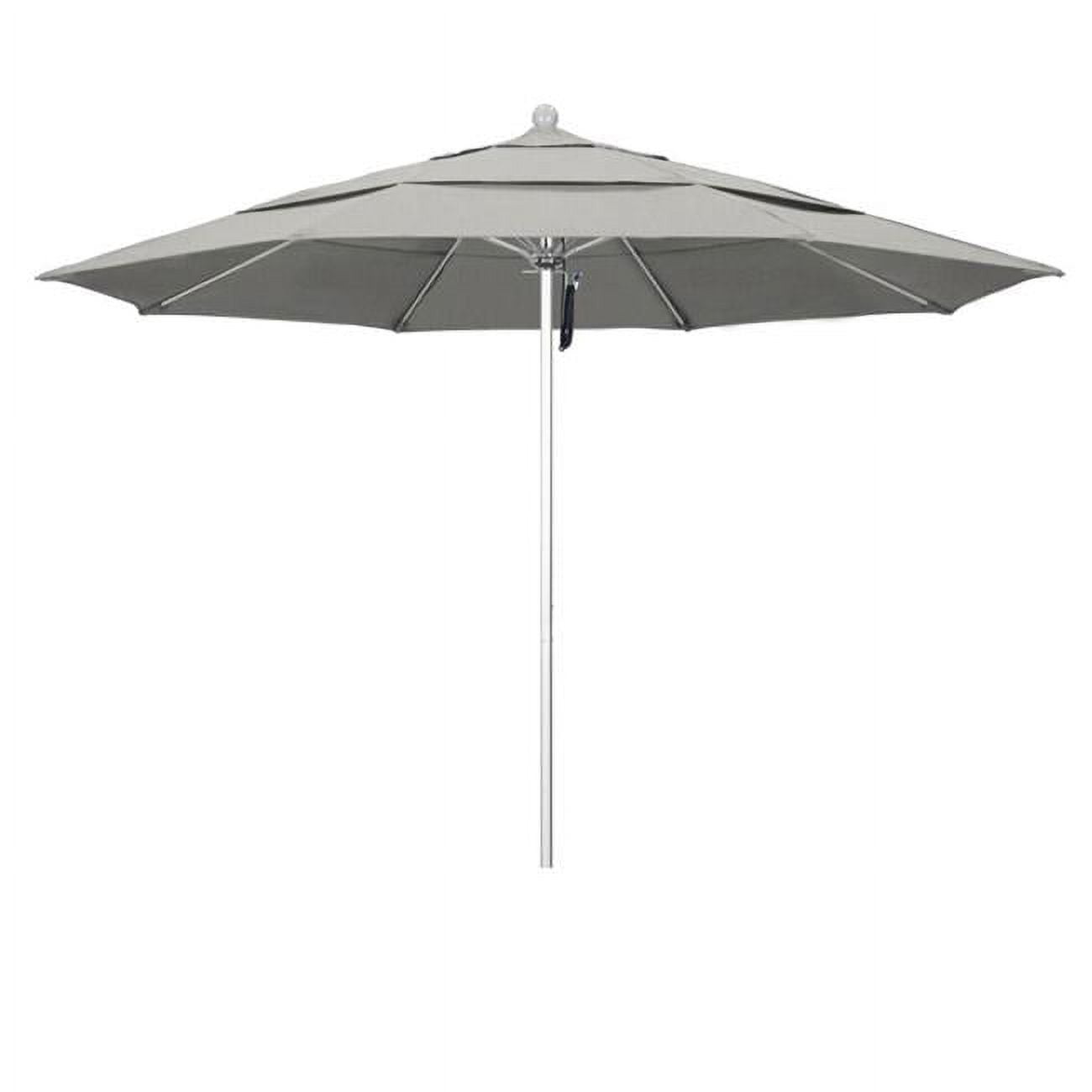 Alto118002-5402-dwv Venture Silver Market Umbrella, Granite - 11 Ft. X 8 Ribs