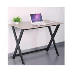 1759-dgx-of-5110 Home Office Wooden Table Top Desk - Black Steel Frame - 39.37 X 23.6 X 30 In.