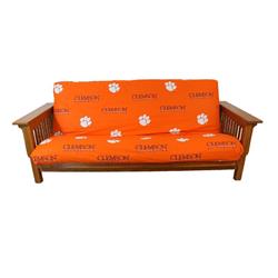 Clemson Tigers Futon Cover Full Size Fits 6 & 8 In. Mats