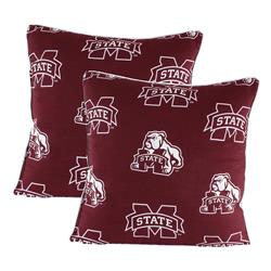 Mstdppr 16 X 16 In. Mississippi State Bulldogs Decorative Pillow