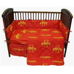 Isucsfspr Iowa State Cyclones Baby Crib Fitted Sheet Pair